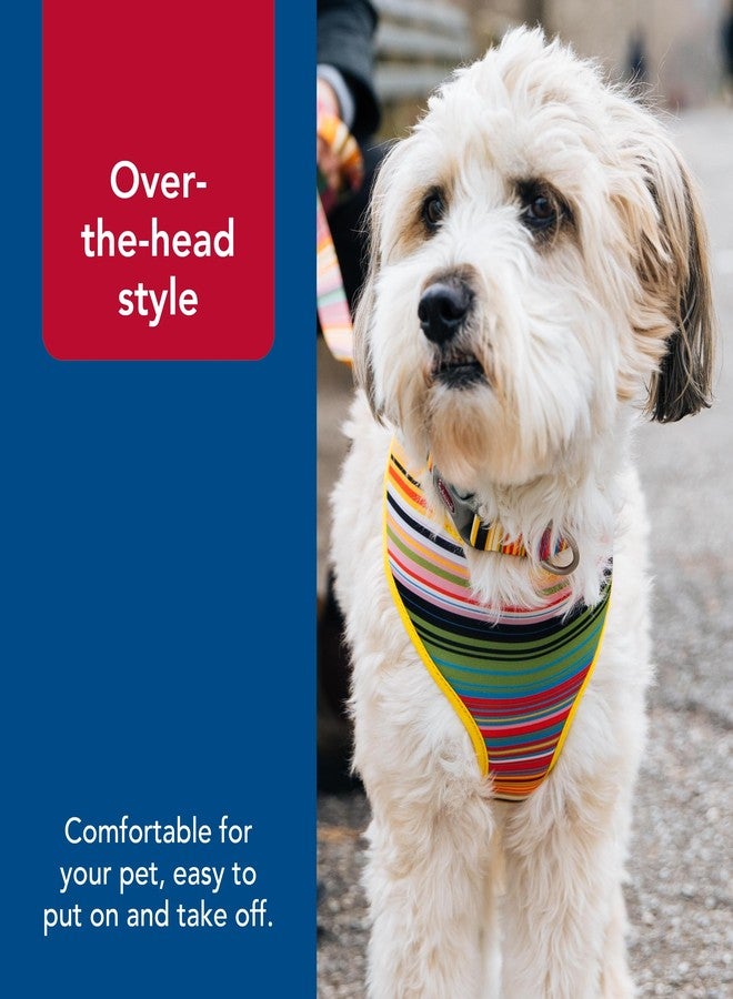 كوستال سرج كلاب قابل للعكس من كوستال بيت سوبلايم - مقاس قابل للتعديل مع سهولة الاستخدام من فوق الرأس - متانة استثنائية - تصميم سوبلايم مخطط مع مربعات ذهبية، مقاس صغير جدًا - 5/8 بوصة × 14 بوصة - 16 بوصة - Image 5