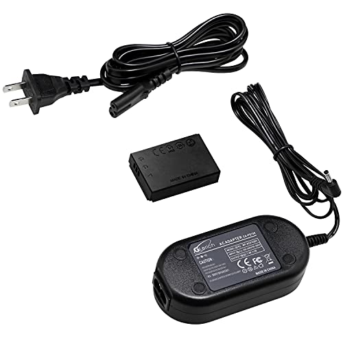 Glorich ACK-E12 AC Power Adapter DR-E12 DC Coupler LP-E12 LPE12 Dummy Battery Kit for Canon EOS M200, M100, M50 Mark II, M50, M10, M2, M, Kiss M, Kiss M2 Mirrorless Digital Cameras. - Image 1