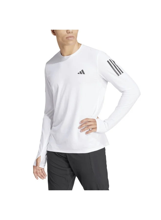 اديداس adidas OTR B LS White Running T-SHIRTS for Men - XS