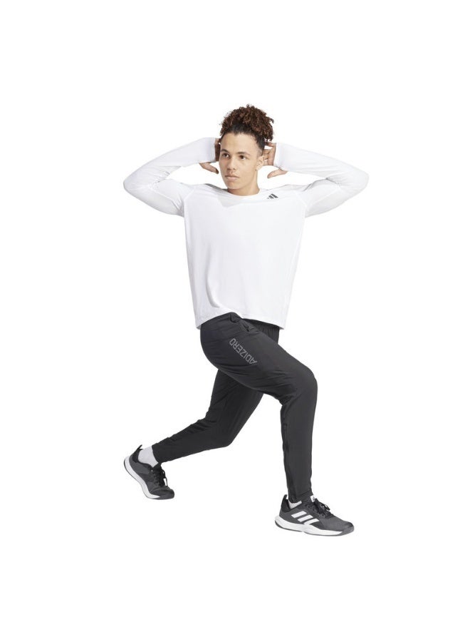 adidas Originals adidas OTR B LS White Running T-SHIRTS for Men - XS - Image 3