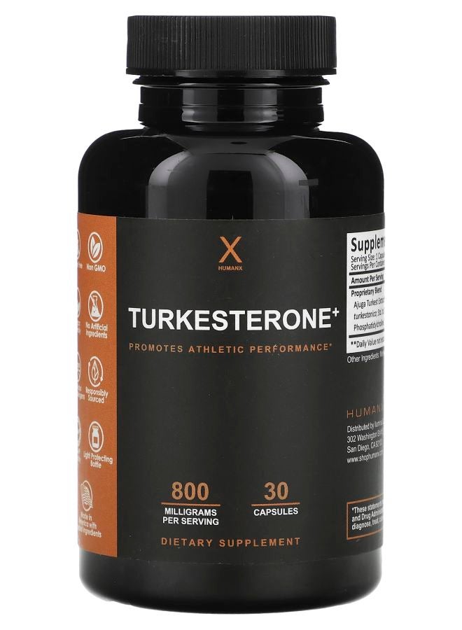 Turkesterone+ 800 mg 30 Capsules