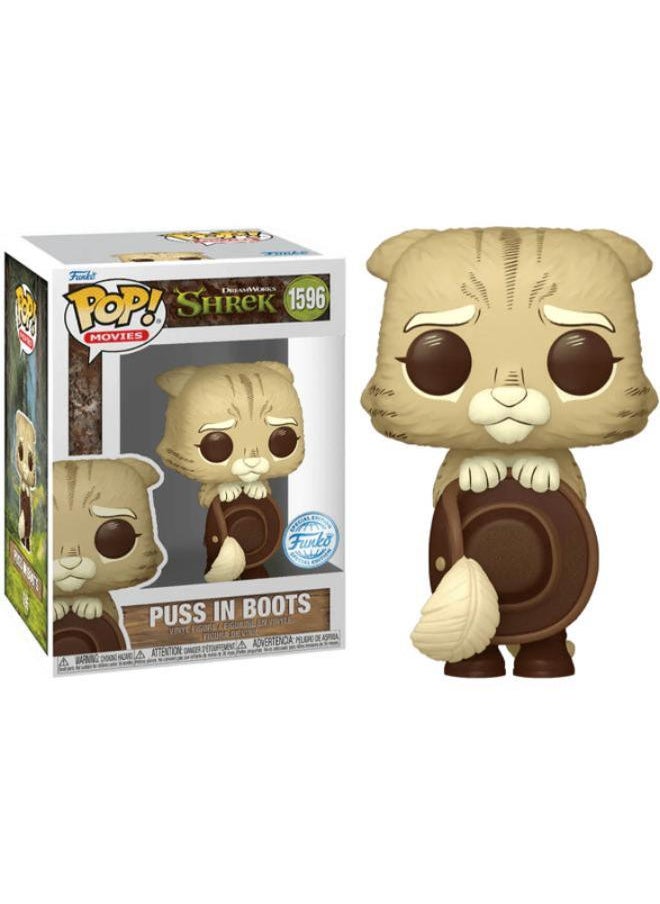 Funko Funko Pop! Cartoon Animation: Shrek DreamWorks 30TH Anniversary -  Puss in Boots (BRN)(Exc) #1596 