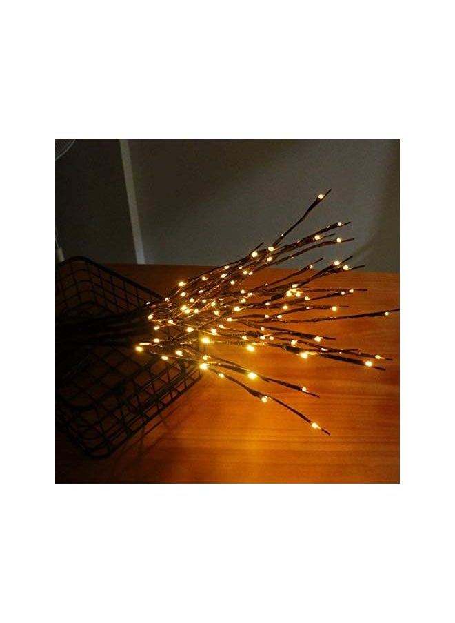 The Bros (2Pack) Decorative LED Lighted Branch Lights Battery Operated Artificial LED Twig Branches Decoration for Home Room Decor Christmas Vase (Warm White, 75CM, 20leds)  - Image 5