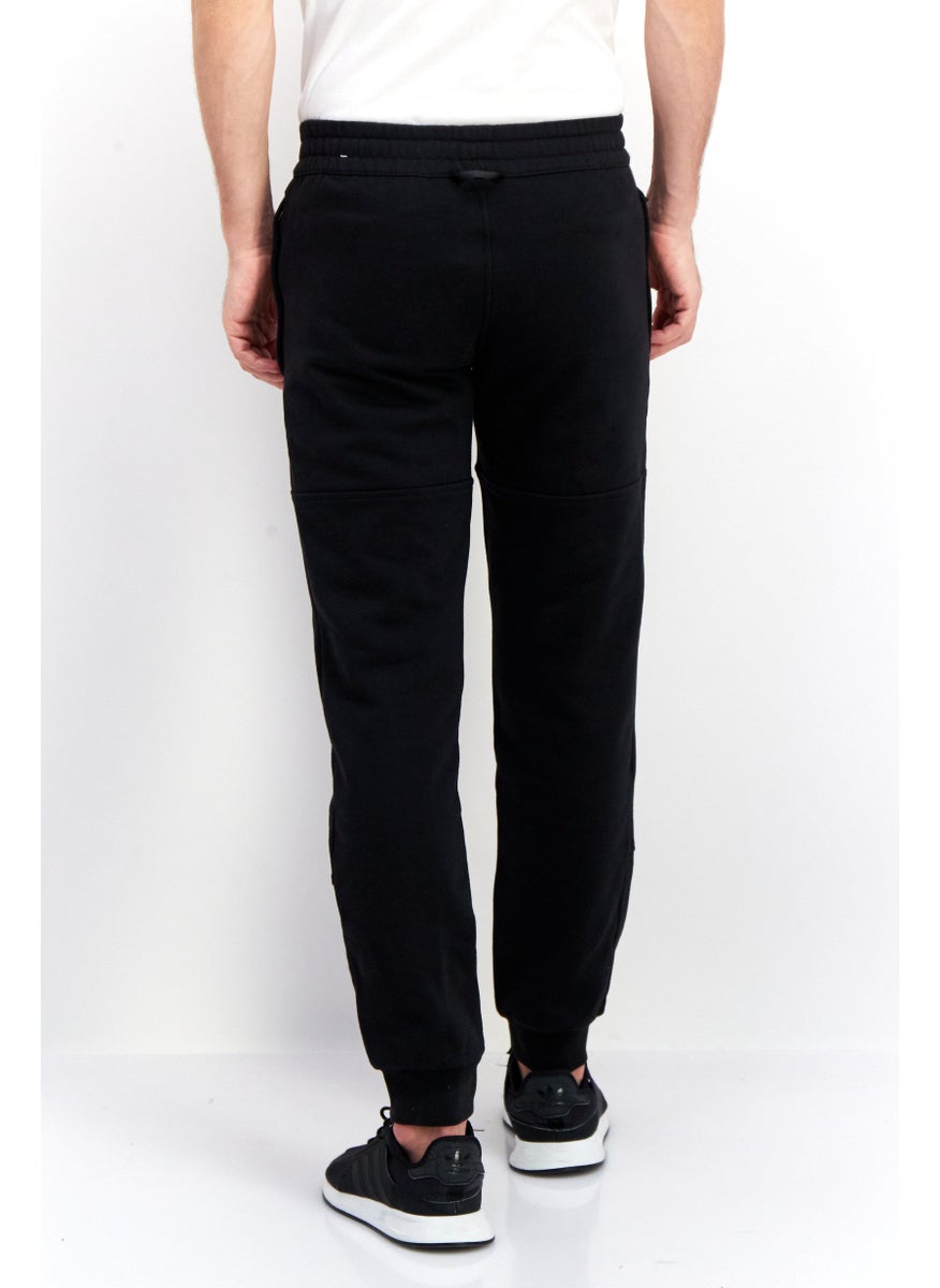 adidas Originals - Men Regular Fit Brand Logo Training Sweatpants, Black - Image 1