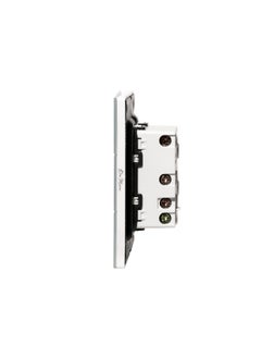 Donmarco 3 Gang 2 Way Switch – Ultra Thin Glass, Modern & Durable, Fire-Resistant Electric Switch, 15-Year Warranty, Wall Switch for Home and Office (Matt White)  - Image 4
