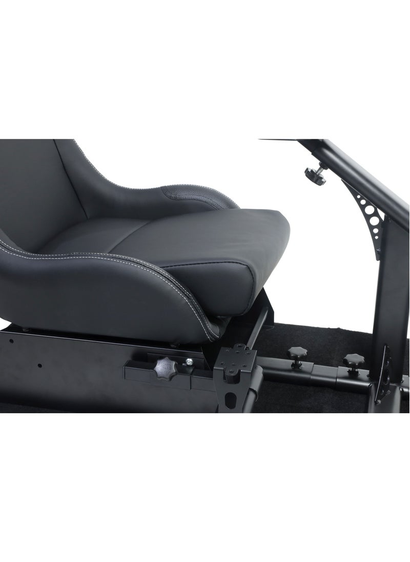 Flash Hawk - Racing Seat Gaming Chair Steering Wheel Stand for Logitech G29 Thrustmaster Xbox Playstation PS4 - Image 1