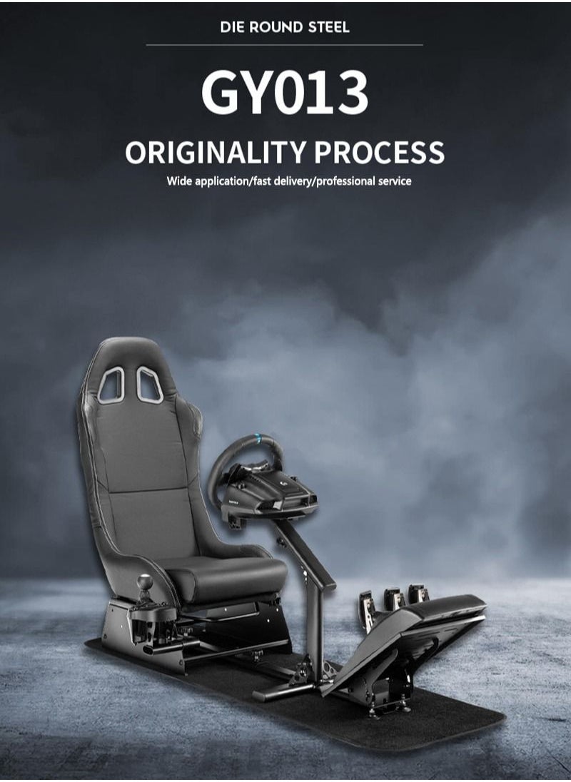 Flash Hawk - Racing Seat Gaming Chair Steering Wheel Stand for Logitech G29 Thrustmaster Xbox Playstation PS4 - Image 1