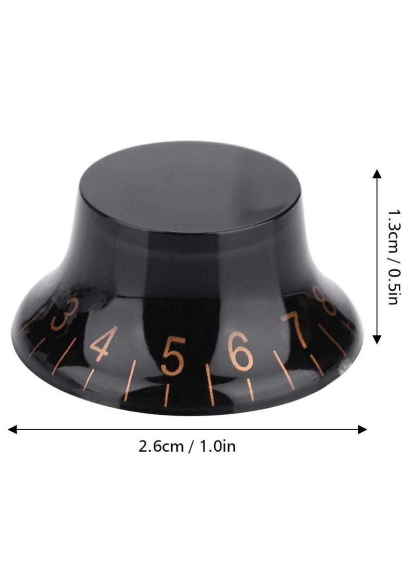 null - 4PCS Electric Guitar Knobs Potentiometer knob Volume Tone Control Knobs Bass Volume Tone Knob Accessory Parts for Electric Guitar - Image 1