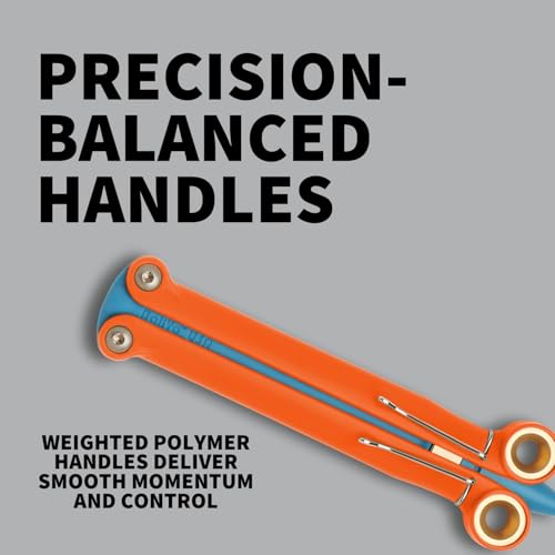 Spyderco BaliYo Twin Handled High Performance Heavy Duty Pen OrangeBlue YUS116 - Image 3