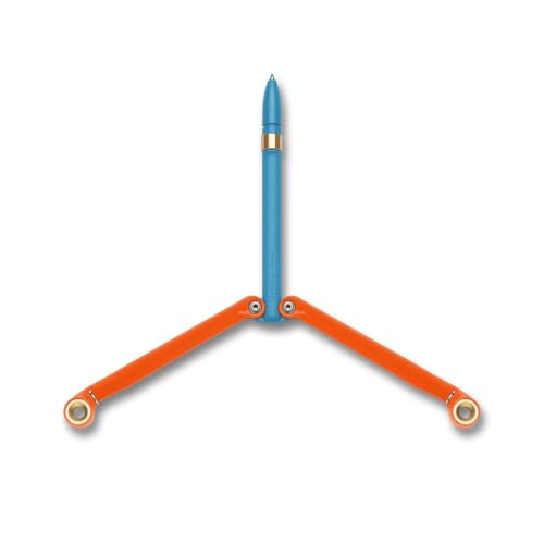 Spyderco BaliYo Twin Handled High Performance Heavy Duty Pen OrangeBlue YUS116 - Image 1