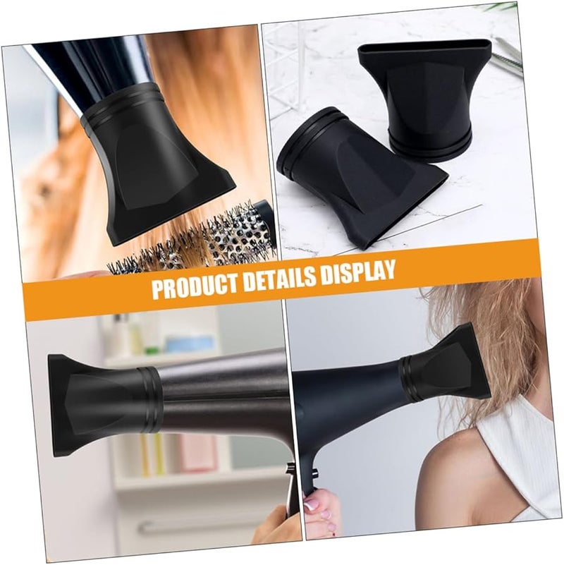 8 قطع ملحقات فوهة مجفف الشعر البلاستيكية الضيقة للاستخدام في الصالون والمنزل - Image 4