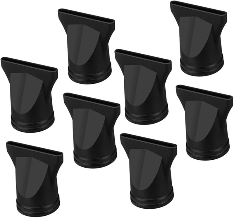 8 قطع ملحقات فوهة مجفف الشعر البلاستيكية الضيقة للاستخدام في الصالون والمنزل - Image 2