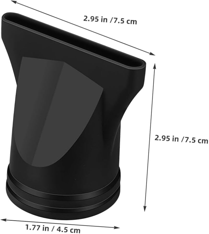 8 قطع ملحقات فوهة مجفف الشعر البلاستيكية الضيقة للاستخدام في الصالون والمنزل - Image 3