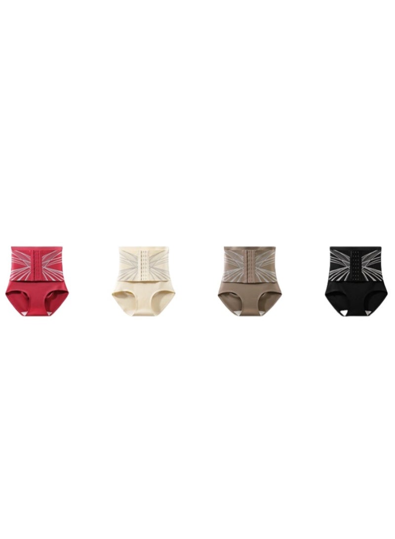 KUYING High Waisted Anti Glare Postpartum Waist Cinching And Hip Lifting Safety Pants For Body Shaping Set Of 4  - Image 1