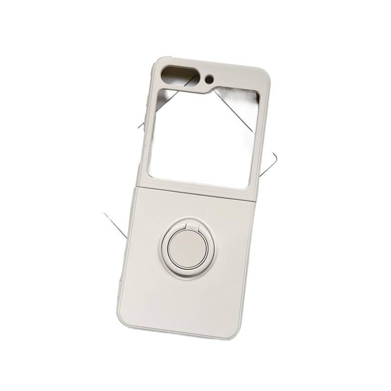 Protective Case | Silicone Drop Protection | Antique White | Shockproof Cover for Samsung Galaxy Z Flip 6 - Image 1