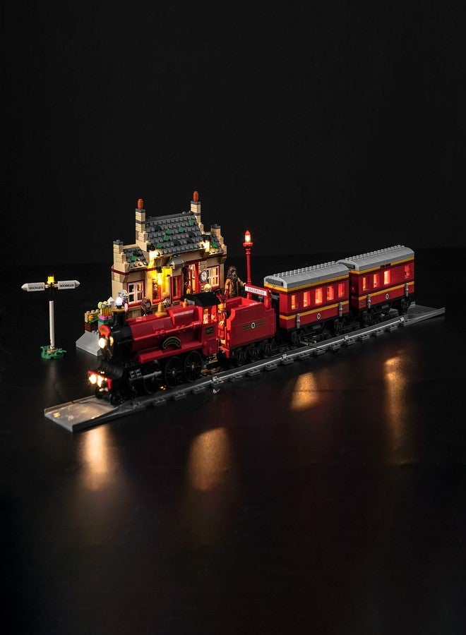 VONADO LED Light Kit Compatible with Lego Hogwarts Express & Hogsmeade Station, DIY Decor Lighting for Harry Potter Train Playset, New 2023 (ONLY Lights) - Image 3