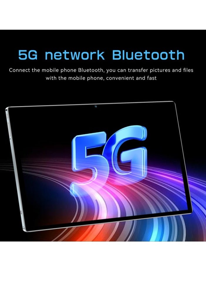 AROAQ K11 Android Tablet, 10 Inch HD Touch Screen Portable Touch Pad, 5G Network Bluetooth Dual Camera Mobile Phone Tablet With Dual Sim Card Slots, (1pc, Blue)  - Image 3