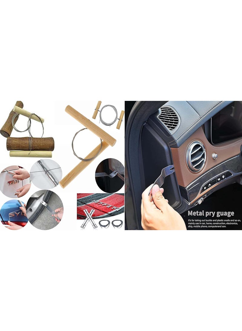 DIY Crafts DIY Crafts CTDIYHI52425 1 Set of 2 pcs Universal Car Interior Door Panel Trim Clip Removal Plier Upholstery  - Image 5