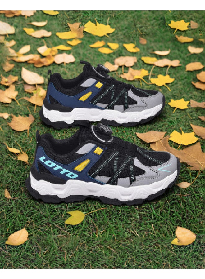 LOTTO Boys' And Girls' New Autumn Outdoor Sports Shoes, Versatile Shock-absorbing And Rebound Kids' Twist Buckle Casual Outdoor Shoes - Image 1