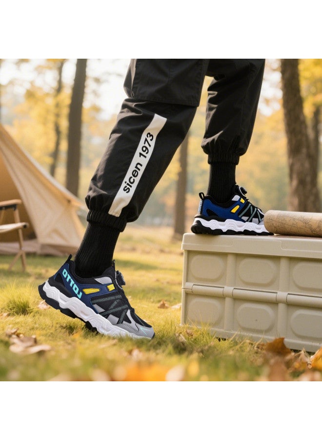 LOTTO Boys' And Girls' New Autumn Outdoor Sports Shoes, Versatile Shock-absorbing And Rebound Kids' Twist Buckle Casual Outdoor Shoes - Image 4