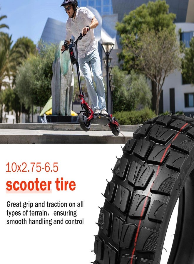 Mopillos 10x2.75-6.5 Scooter Tire and Tube Set,70/65-6.5 Off Road tire tube - Image 3