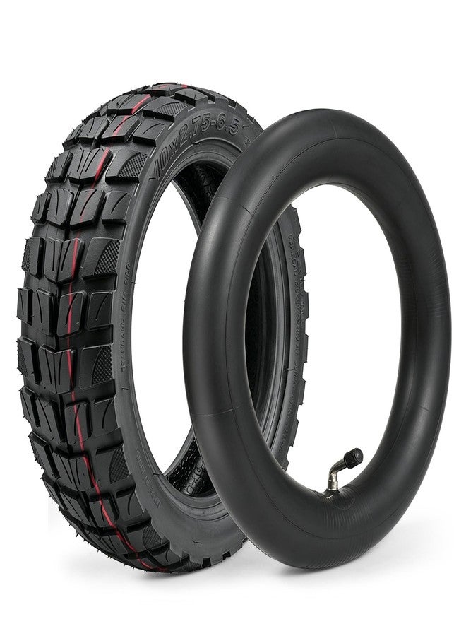 Mopillos 10x2.75-6.5 Scooter Tire and Tube Set,70/65-6.5 Off Road tire tube - Image 1