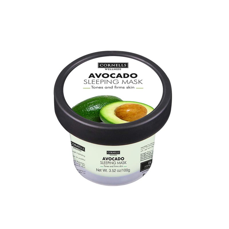 Cornells Wellness, Moisturize & Nourish, Avocado Sleeping Mask 100G, For Unisex - Image 1