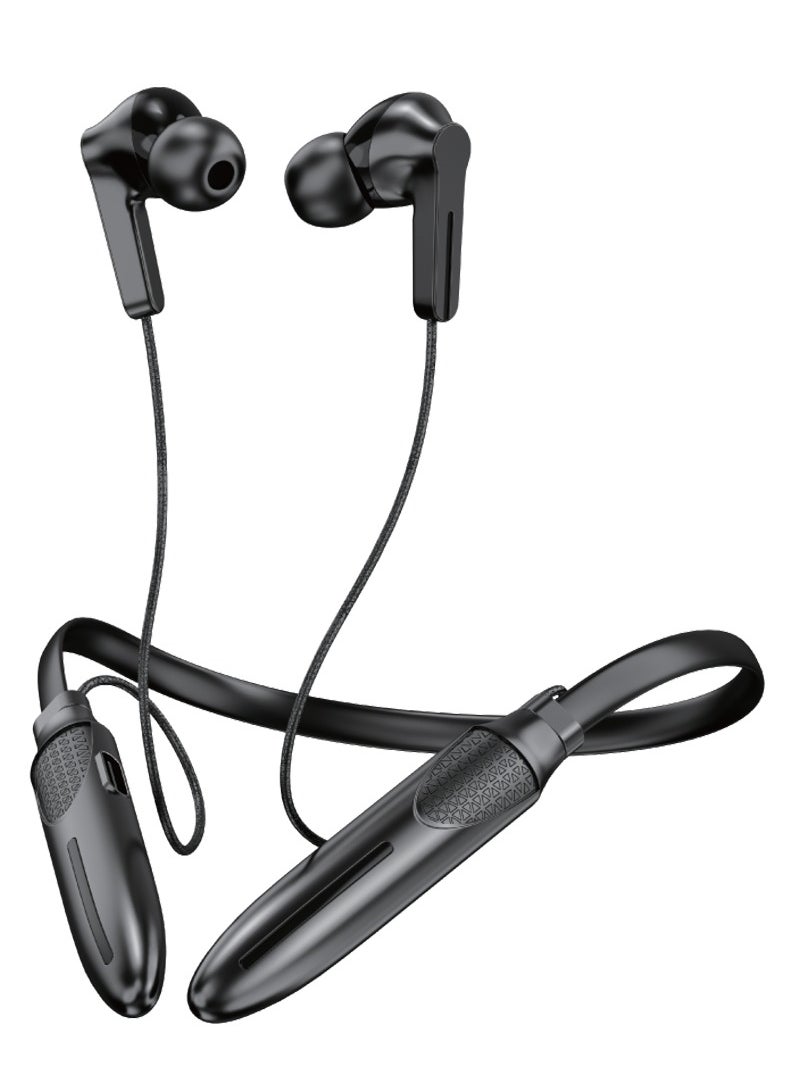 GOLDEN PLUS Golden Plus Wireless Bluetooth Sports Neckband Headphones  - Image 1