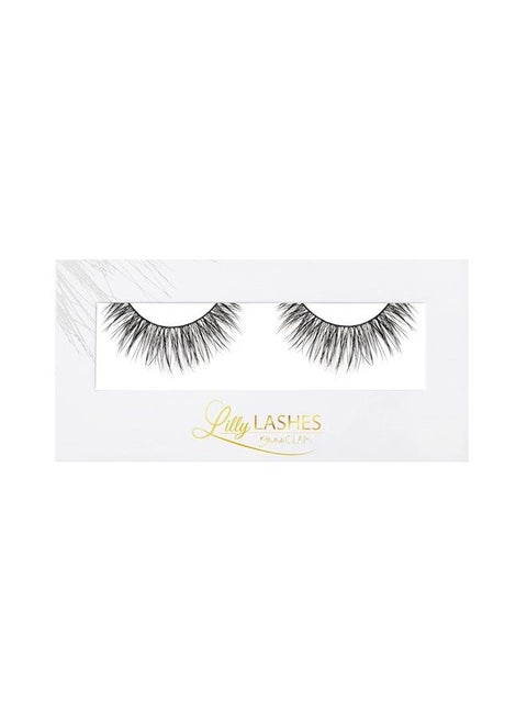 in Diamonds - Natural Looking Lashes Mink | False Eyelashes | Lite Wispy Lashes | Fake Lashes | Eyelashes Natural Look | Strip Lashes | Round Shape | 15mm length, Reusable Up to 15 wears