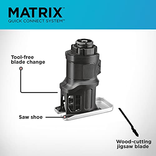 BLACK+DECKER Matrix Jig Saw Attachment For Cordless Drill (BDCMTJS) - Image 2