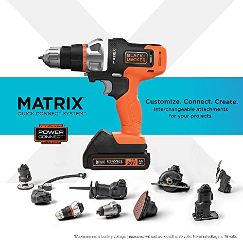 BLACK+DECKER Matrix Jig Saw Attachment For Cordless Drill (BDCMTJS) - Image 5
