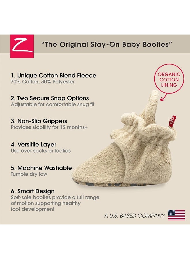Zutano Zutano Unisex Fleece Baby Booties  - Image 3