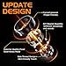 berotok Fidget Spinner for Stress Relief DIY Magnetic Fidget Ring with Engaging Sounds EDC Stainless Steel Toys for Adults Teens Perfect for Work Study Waiting Gift and Stocking Stuffer - Image 4