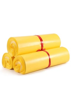 Generic A set of shipping bags consisting of 10 bags, size 25*35, yellow color 
