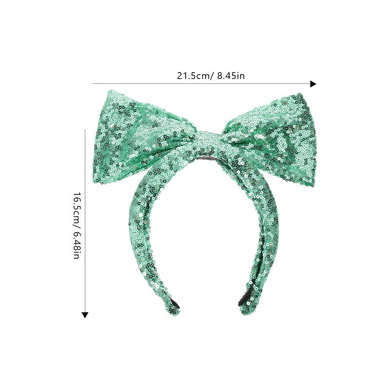 Headband Sequin Headband Trendy Headband Women Headpiece Hair Accessory - Image 3