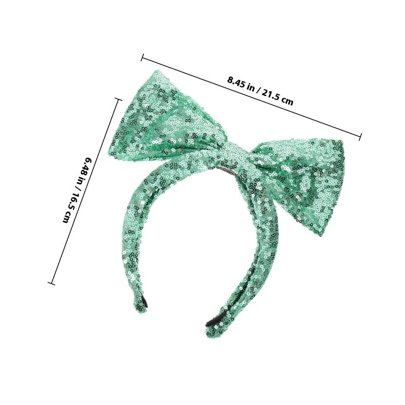 Headband Sequin Headband Trendy Headband Women Headpiece Hair Accessory - Image 2