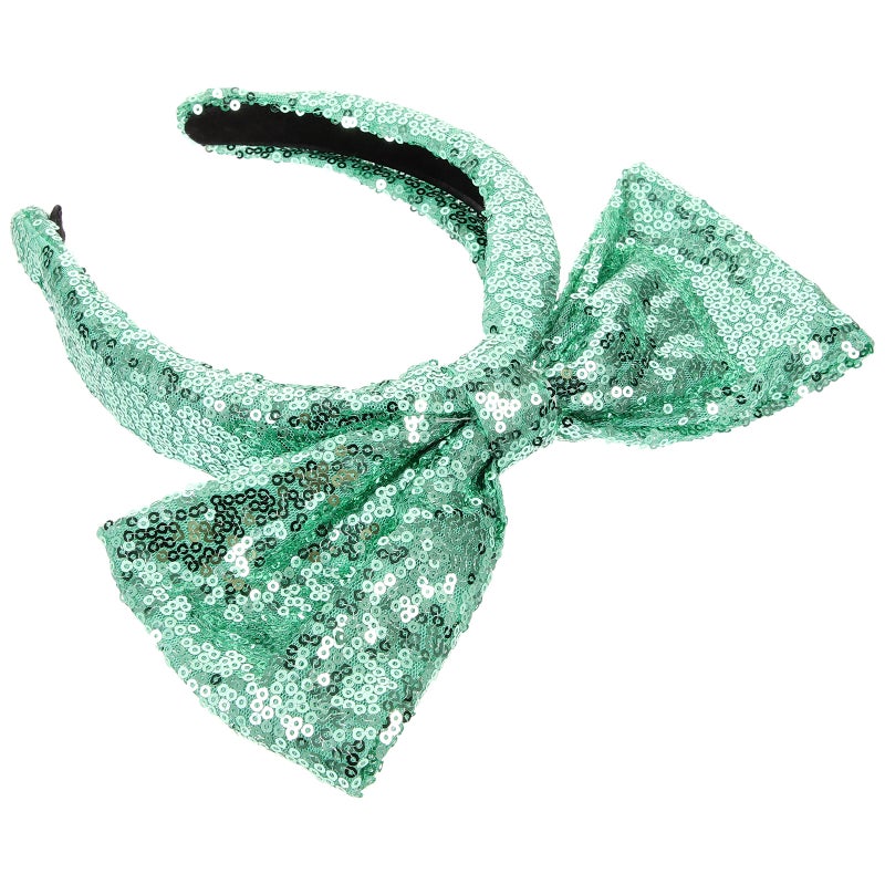 Headband Sequin Headband Trendy Headband Women Headpiece Hair Accessory - Image 1