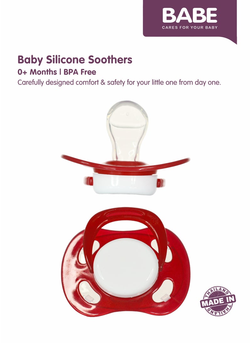 بابي بيبي - لهايات سيليكون للأطفال، من عمر 0 ​​أشهر فما فوق، 12 قطعة (12 بطاقة)، ​​6 ألوان، خالية من مادة BPA، صُنعت في تايلاند. - Image 3