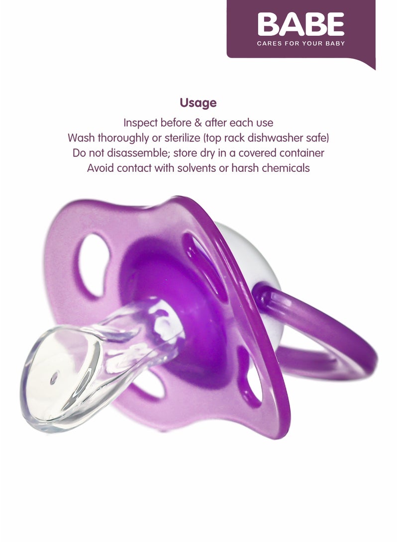 بابي بيبي - لهايات سيليكون للأطفال، من عمر 0 ​​أشهر فما فوق، 12 قطعة (12 بطاقة)، ​​6 ألوان، خالية من مادة BPA، صُنعت في تايلاند. - Image 4