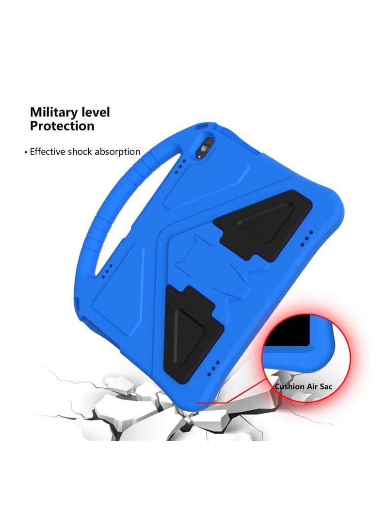 Captaintech Kids Tablet Case for Lenovo Tab M10 HD TB X505F X605F Smart Tab P10 TB X705F L Lightweight Case with Handle Stand EVA Shockproof Cover for Lenovo Tab M10 P10 10.1" Blue - Image 5