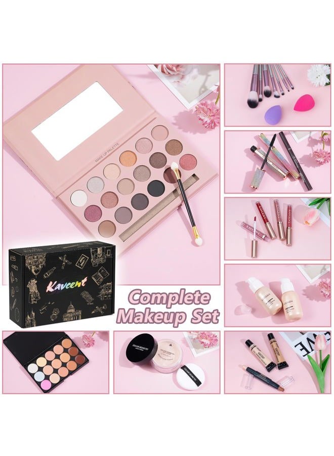KAVCENT Makeup Sets Teens Makeup Kit for Women Full Kit Makeup Kits for Women Gift Eyeshadow Palette Concealer Makeup Kit for Teenagers Makeup Kits Christmas - Image 2