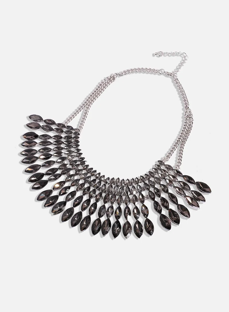 SOHI Stone Studded Artificial Jewellery Set