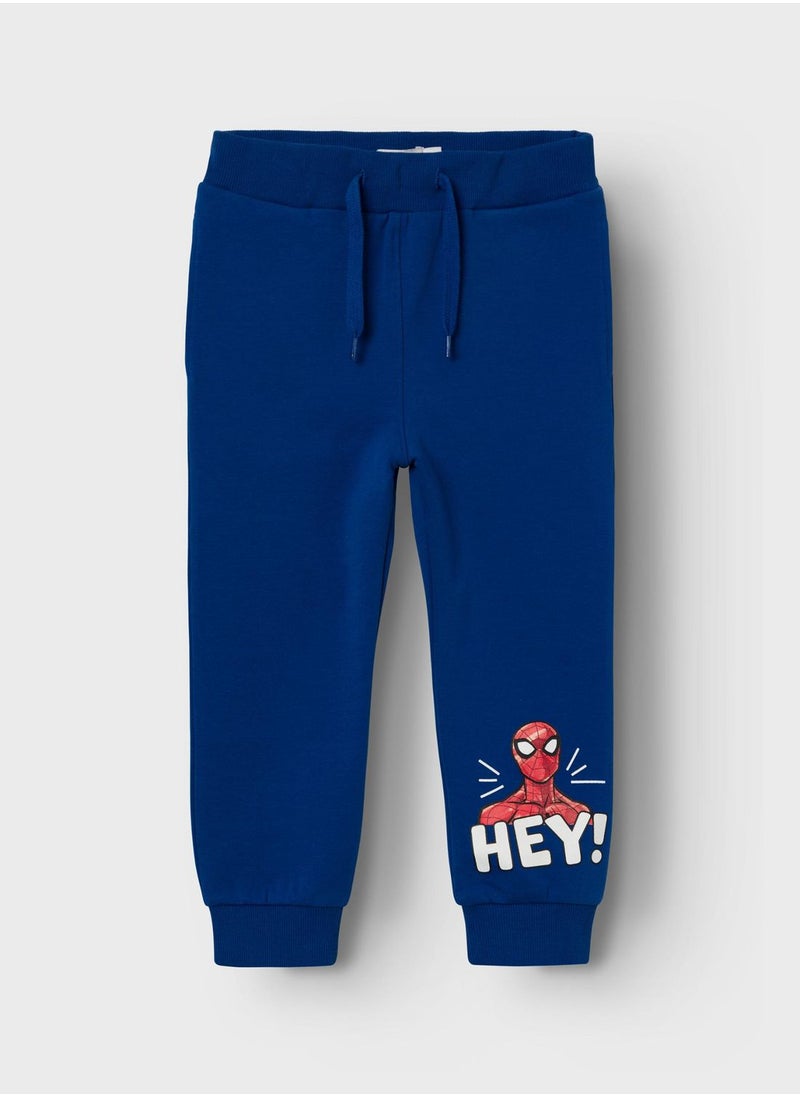 NAME IT - Kids Spiderman Sweatpants - Image 1