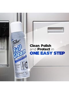fuller brush Full Gleam Stainless Steel Cleaner - Chrome & Aluminum Conditioner Spray For Cleaning Pots, Pans, Cooktop & Kitchen Appliances - Easy Clean & Polish For Home & Business  - Image 4
