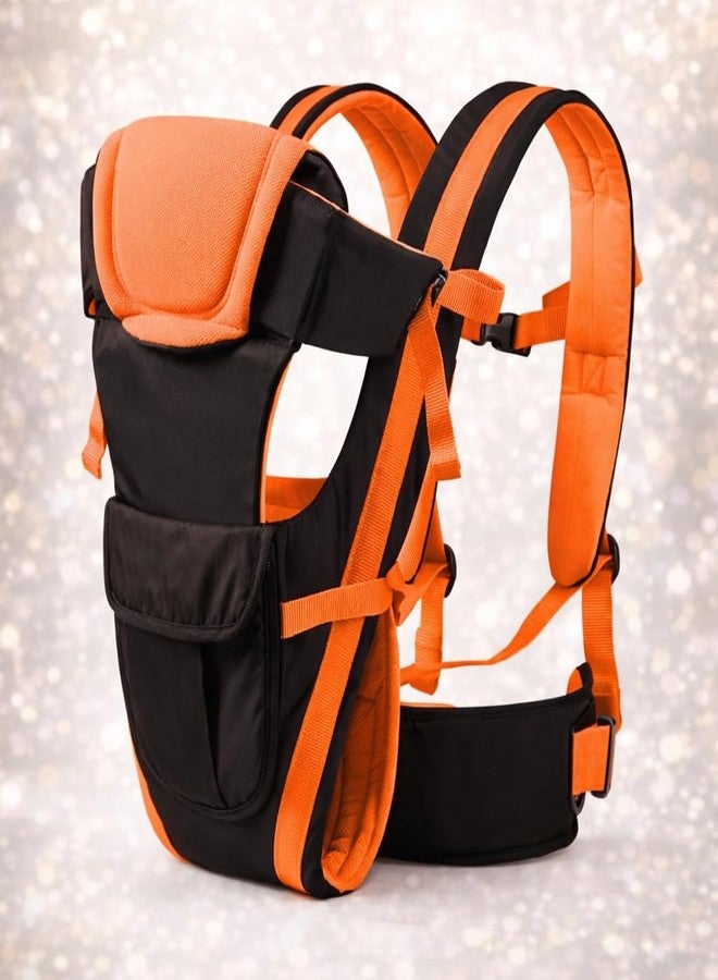 AEREX Adjustable Baby Carrier 4-in-1 Infant Carrier Baby Toddler Carrier for 4 to 24 Months Baby Honeycomb/Kangaroo Bag Toddler Carrier Body Holder Backpack - Image 1