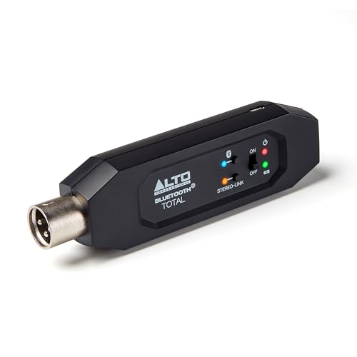 ALTO Bluetooth Total 2 XLR Equipped Rechargeable Bluetooth Receiver for Mixing Desk Audio Mixer Setups and Active PA Systems - Image 1
