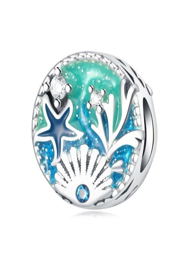 ARTCHARM Women Ocean Series Wonderful Underwater World Starfish Sea Shell Turtle and Fish Charms Compatible With Pandora Charms Bracelets - Image 1