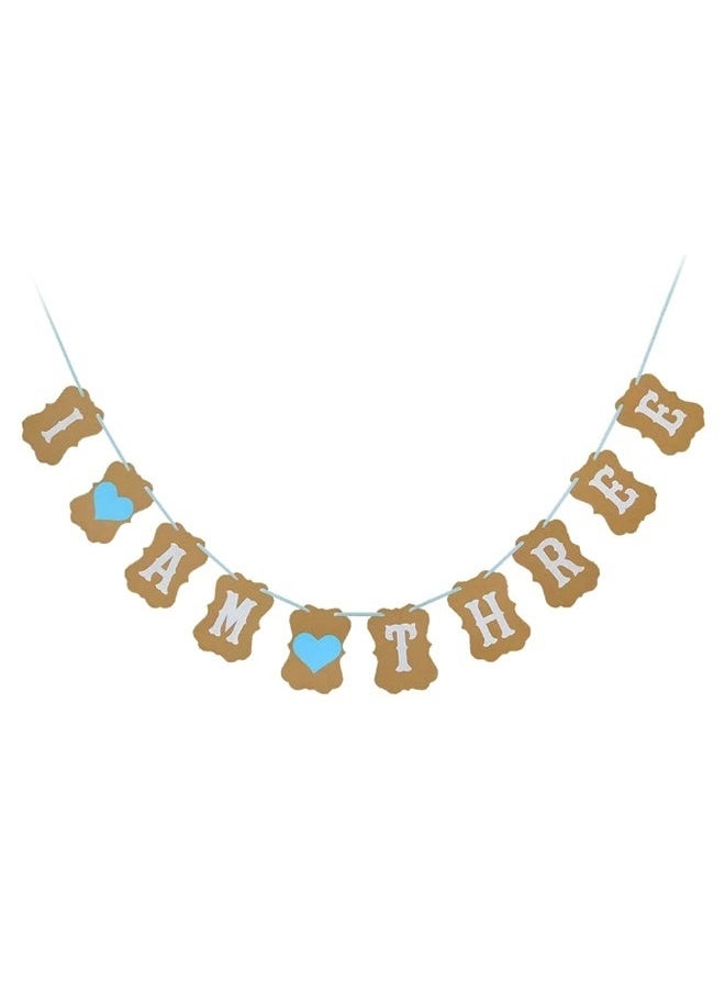 yongsheng Third Birthday Party Decoration Balloon With Crown And Banner for 3 Year Old Boy Girl Birthday Party Decorations Wedding Anniversary Events Supplies  - Image 2