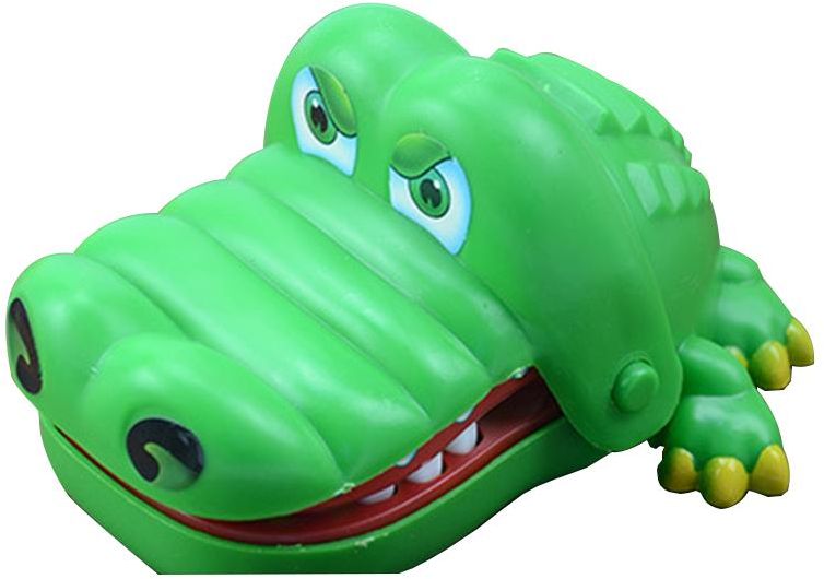 Crocodile Mouth Dentist Bite Toy Small crocodile [e-commerce box - Image 2