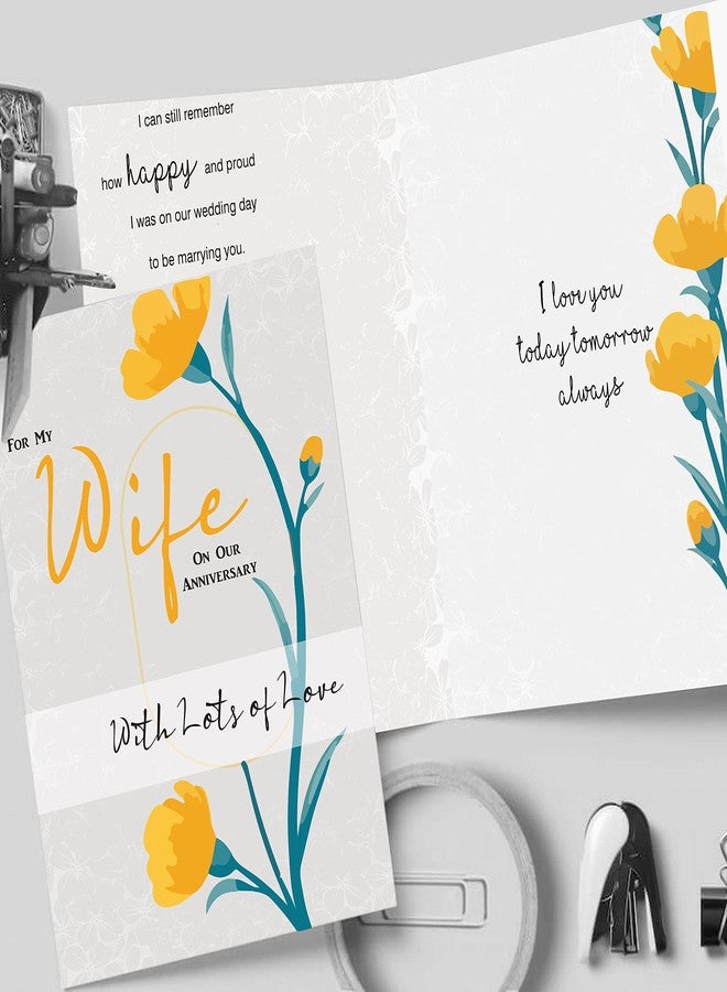 Northland Happy Anniversary Greeting Card for Wife - Image 1